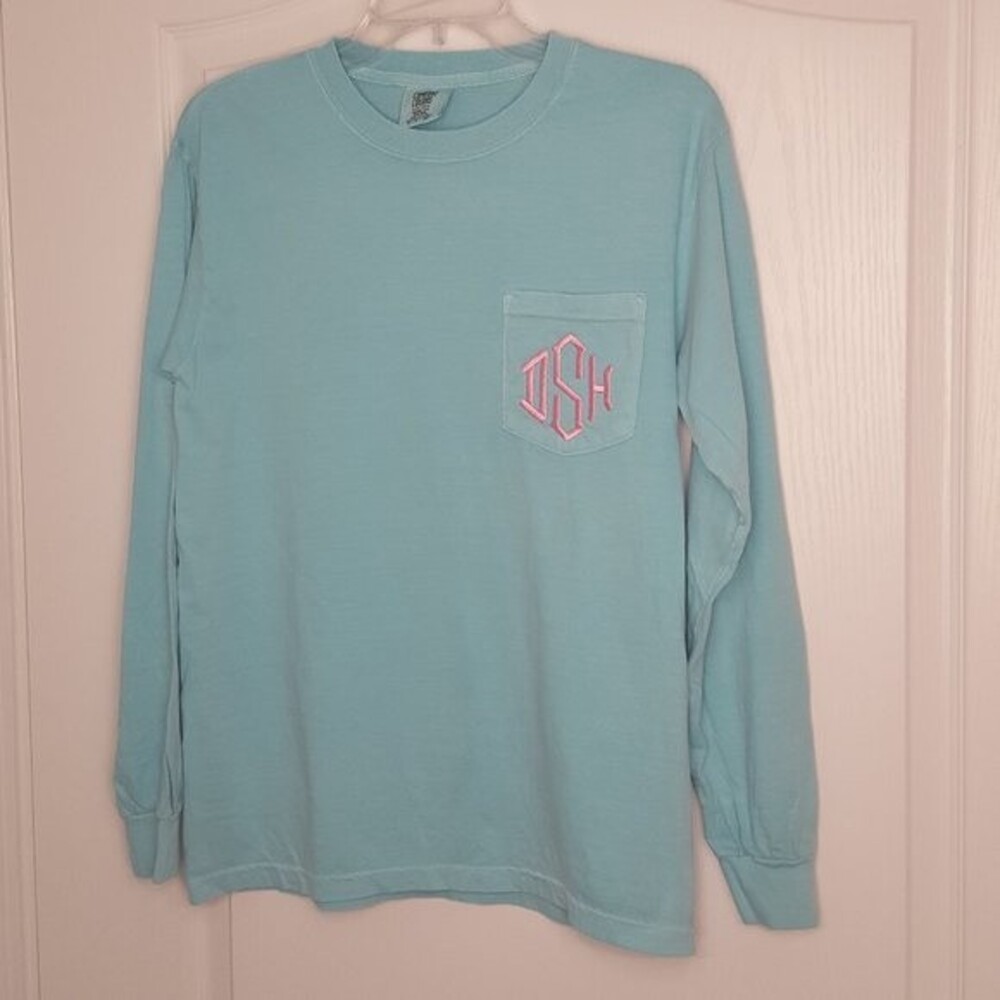 Take Me To the Mountains Monogram Long Sleeve Tee